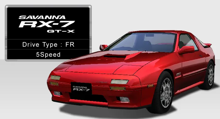 SAVANNA RX-7 GT-X (FC3S) - 湾岸ミッドナイト MAXIMUM TUNEシリーズ 